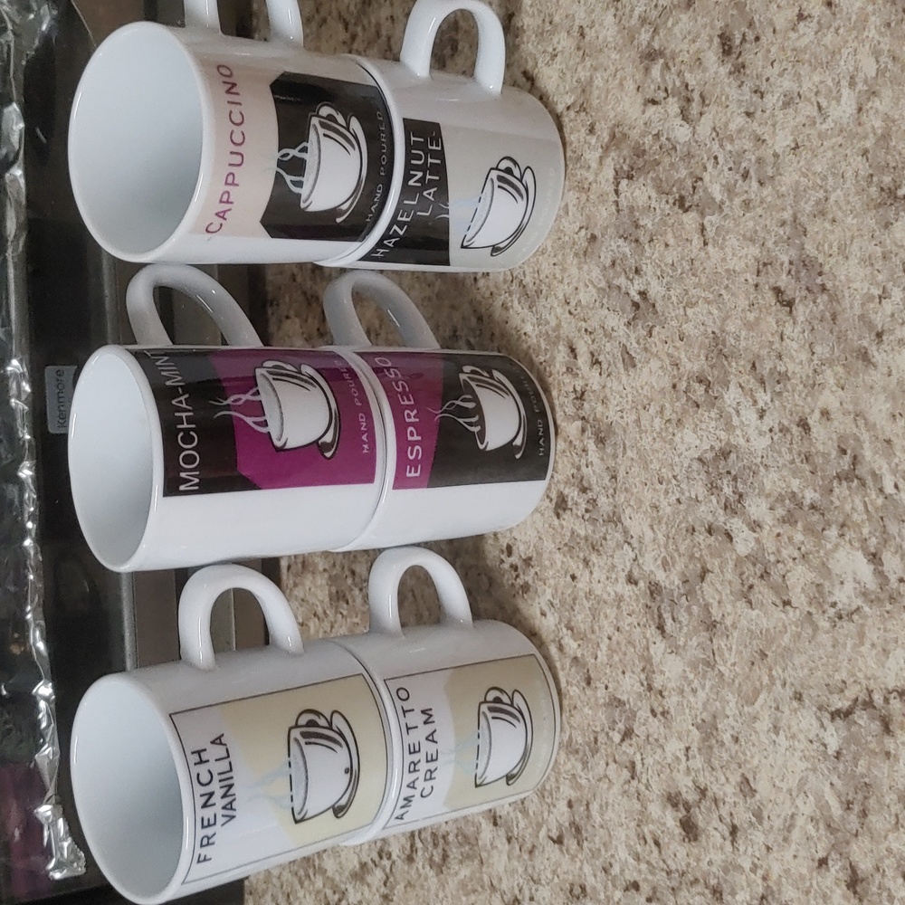 Novelty mini mugs